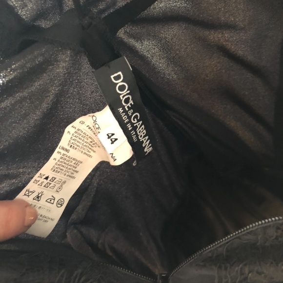 Dolce & Gabbana Ruched Lace Cocktail Dress - Picture 3 of 3